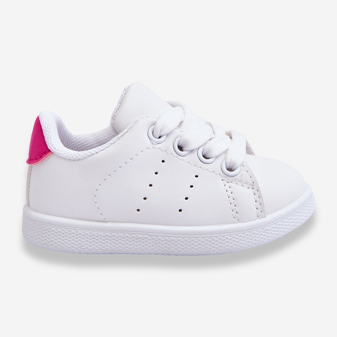 FR1 Dječja sportska obuća bijela i ružičasta Miles 1