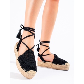 Crne espadrile s platformom od Shelovet boho crno 1