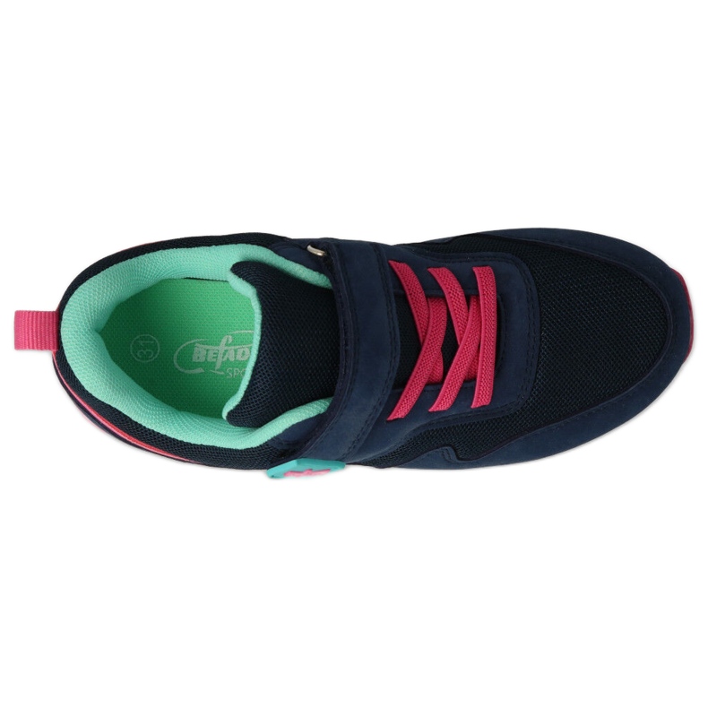 Befado dječji sportski čičak 516X215 mornarsko plava i roza 1