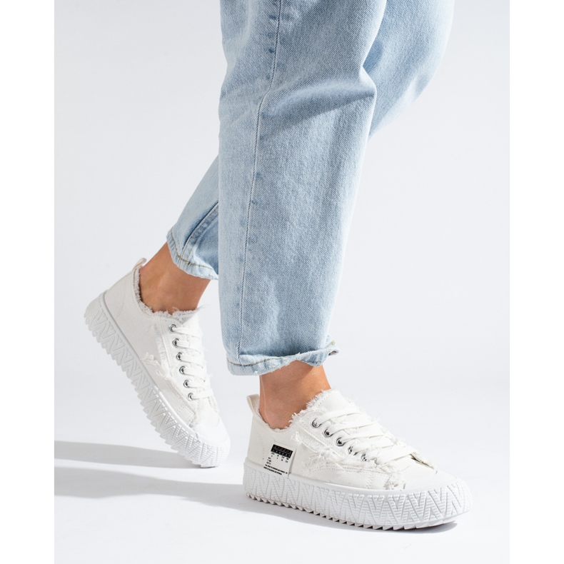 Shelovet bijele platform tenisice bijela 1