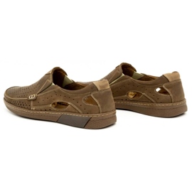 Olivier Kožne muške cipele 937MP smeđe smeđa 5