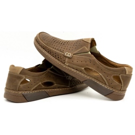 Olivier Kožne muške cipele 937MP smeđe smeđa 4