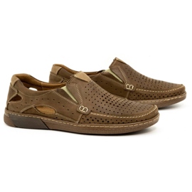 Olivier Kožne muške cipele 937MP smeđe smeđa 2