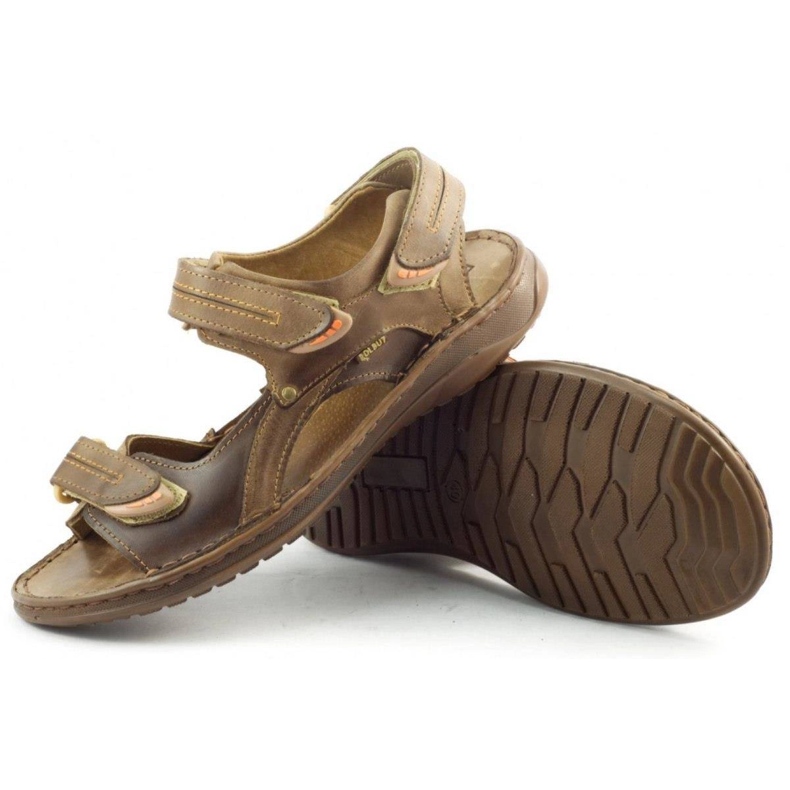 Polbut SA04 smeđe sandale smeđa 2