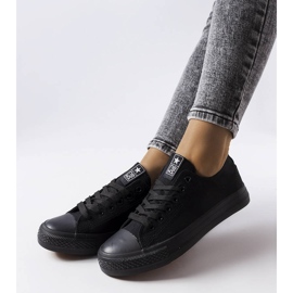 Crne tekstilne tenisice iz Beaupréa crna 1