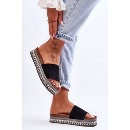 WR1 Ženske glatke antilop papuče crne Hayen crna 1